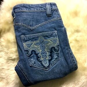 Antik Denim Bootcut Button Fly Jeans